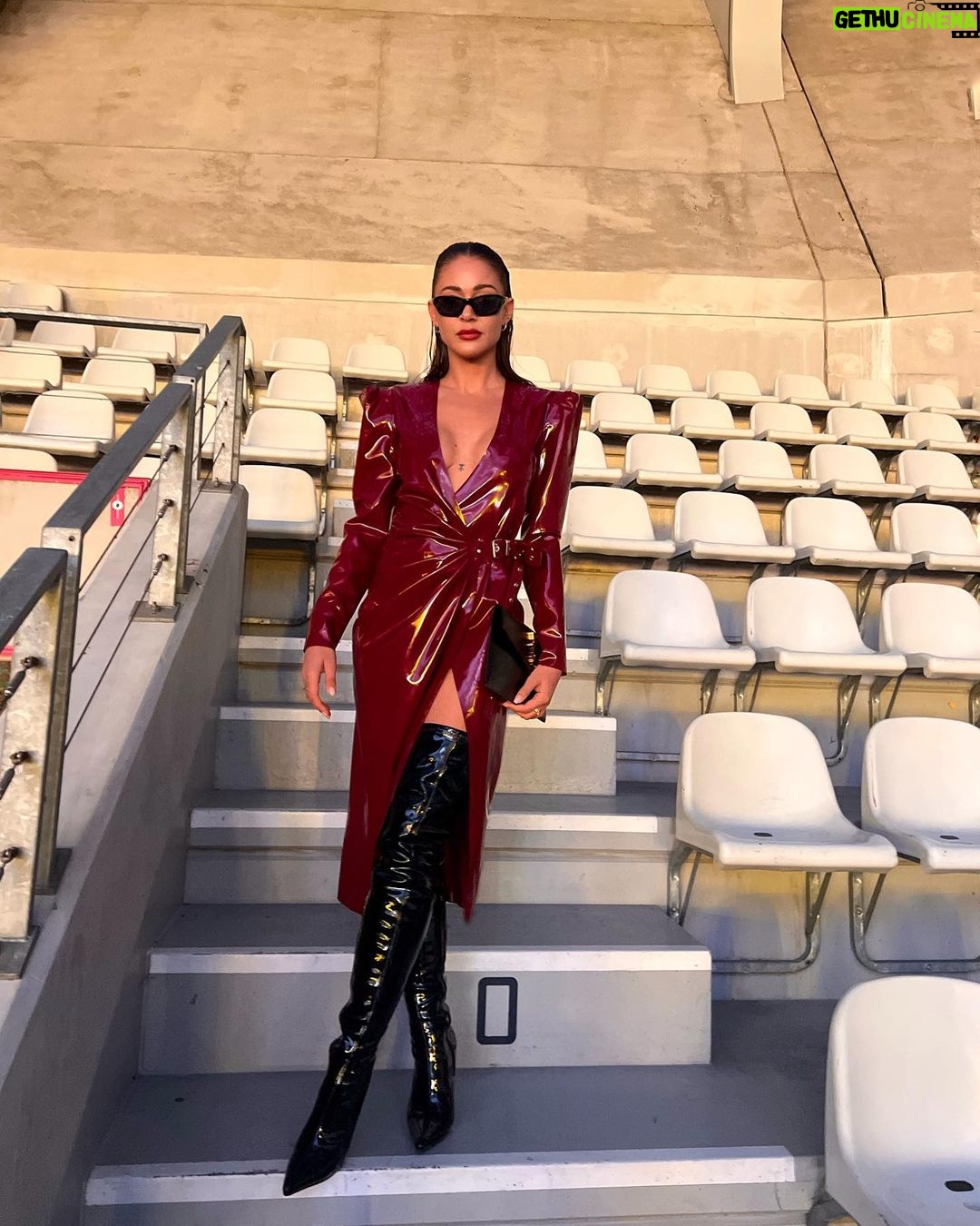 Alix Desmoineaux Instagram - Yesterday at @balmain Festival V03 πΌπ» Stade Jean-Bouin