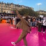 Alix Desmoineaux Instagram - Category is : Sporty ⚽️ @impulstar @instagram @meta Outfit: @bbcicecream @radical.pr Ponytail: @royalextension Paris, France