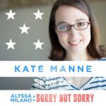 Alyssa Milano Instagram - 🆕NEW EPISODE🆕 Fatphobia is on the rise, at a time when other biases based on physical attributes are declining. In her new book “Unshrinking,” Kate Manne examines fatphobia, its causes, and its effects in all of our lives. Kate joined me on my podcast #SorryNotSorry to discuss. Listen now!