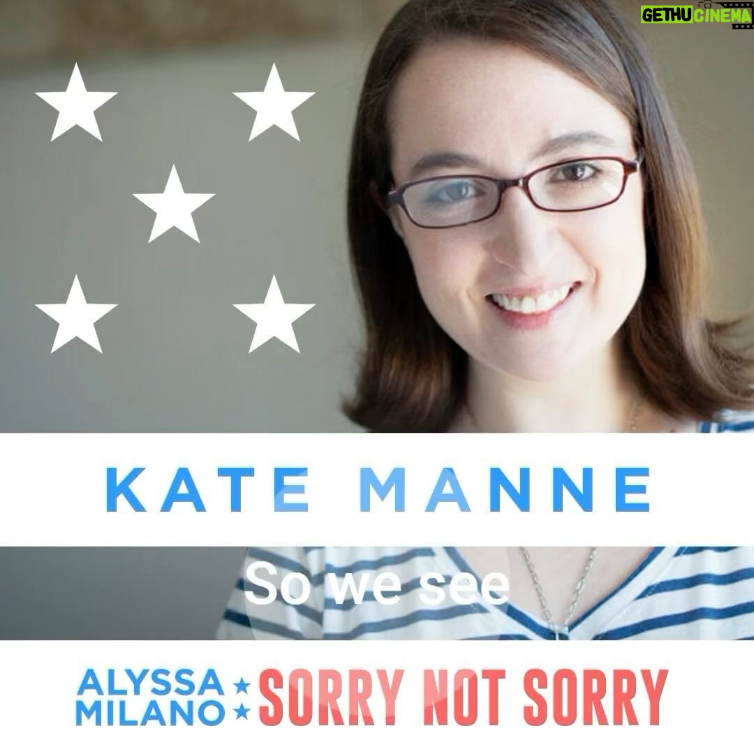 Alyssa Milano Instagram - 🆕NEW EPISODE🆕 Fatphobia is on the rise, at a time when other biases based on physical attributes are declining. In her new book “Unshrinking,” Kate Manne examines fatphobia, its causes, and its effects in all of our lives. Kate joined me on my podcast #SorryNotSorry to discuss. Listen now!