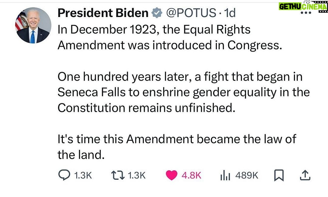 Alyssa Milano Instagram - We’ve waited long enough! Go to eracoaltion.org and find out how you can be part of the fight to get the Equal Rights Amendment published in the constitution. #ERANow