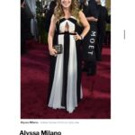 Alyssa Milano Instagram - Oh , hey! Golden Globes
