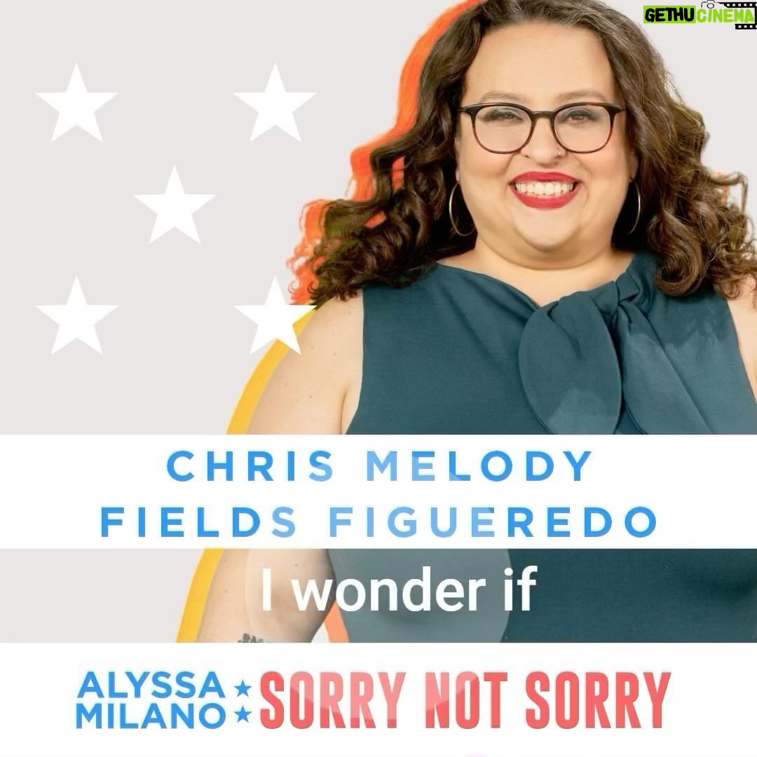 Alyssa Milano Instagram - 🗳️NEW🗳️ Ballot initiatives have become an important check for citizens to use on rogue legislatures on issues like abortion and voting rights. This week, Chris Melody Fields Figueredo of @BallotStrategy joins us to discuss. Listen to Alyssa Milano: Sorry Not Sorry anywhere you find #podcast!