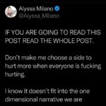 Alyssa Milano Instagram - 💔