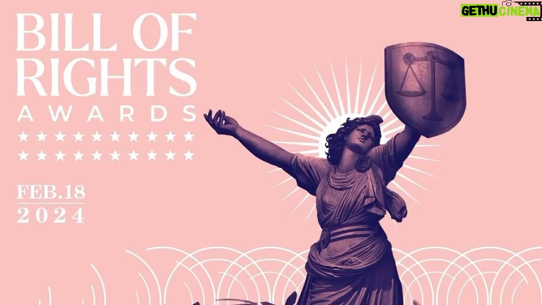 Alyssa Milano Instagram - I was proud to be part of @ACLU_SoCal’s Bill of Rights Awards. I encourage you to support their first 100 years of protecting civil rights/liberties by donating, bidding on auction items and watching the event online on 3/3 at 6pm
