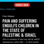 Alyssa Milano Instagram - More information & donate at link in bio https://www.unicefusa.org/press/pain-and-suffering-engulfs-children-state-palestine-israel