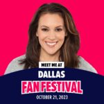 Alyssa Milano Instagram - Get ready Dallas, I'm coming to you and am excited to meet my fans! I'll be appearing at Dallas FAN FESTIVAL on October 21, 2023. Check out their socials for info + updates • Instagram/Twitter/Facebook @FANEXPODallas #DallasFANFESTIVAL2023 #DallasFANFESTIVAL