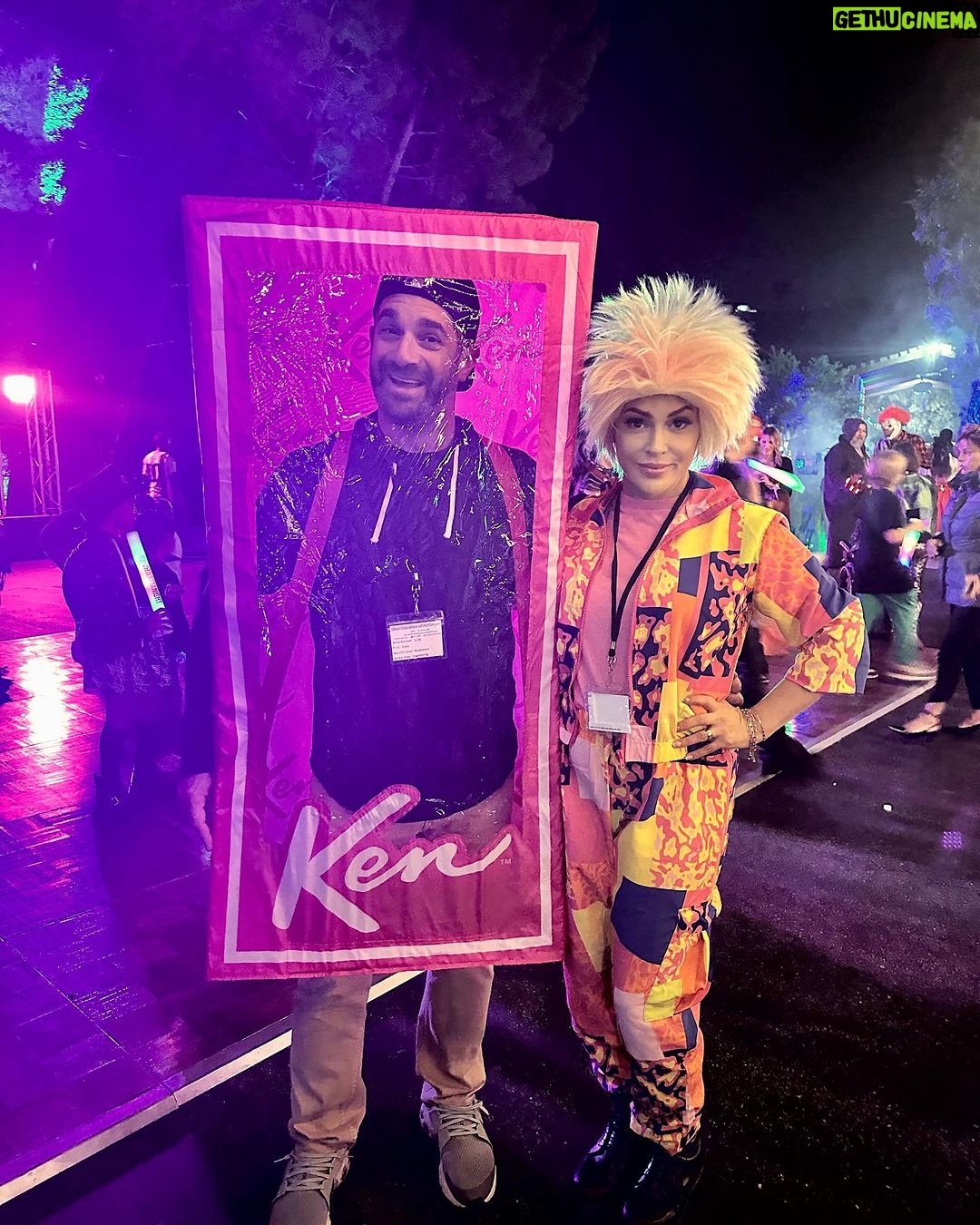 Alyssa Milano Instagram - Happy Halloween from Weird Barbie and Ken and Straw Hat Luffy.