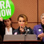 Alyssa Milano Instagram - Women belong in the constitution. From Seneca Falls to Alice Paul, from Shirley Chisolm and Gloria Steinem to the inspiring generation of young women, queer activists and allies of the new millennium, we have pleaded for centuries a simple and powerful thing: equality under the law. I’m honored to be receiving this recognition for my efforts in getting the Equal Rights Amendment published in the constitution. It is my tombstone issue. And I won’t stop until we get it done. For tickets to Saturday’s event go to alicepaul.org