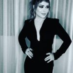 Alyssa Milano Instagram - I danced my ass off last night. Thank you to @eltonjohn @ejaf for having us. And Jay Z and Beyoncé for having me at the gold party. #oscars Jewelry: @rahaminovdiamonds   Clutch: @heliopolisaccessories   Shoes: @cultgaia   Dress: @interior.nyc   Styled by: @theclosetfiles   Make-up @antonmakeup using @reviveskincare @lauramercier @ardellbeauty   Hair: @jjhanousek Skin: @olehenriksen