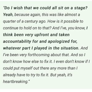 Alyssa Milano Instagram - I was asked about the Charmed experience on the panel at #megacon yesterday. These slides are the transcript. But I just want to add:

I don’t know one other show that has had the success that Charmed had where the cast still speaks ill of the experience a quarter of a century later. This is 15 movies and 13 TV shows ago for me. This was 11 years before my 15 year marriage and 13 years before having my first child. This was so long ago that any retelling of these stories from anyone is just revisionist history. I will add, though, with absolute certainty—everything was documented. There was a professional mediator (I was told Holly and Shannen would not participate in any mediation) and an on-set producer/babysitter who were both brought in to investigate all claims. It was then recommended by this mediator, after collecting testimony from cast AND crew—what changes should be made if the show was going to continue. The studio, Aaron Spelling, and network made the decision to protect the international hit that was Charmed. I did not have the power to get anyone fired. Once Shannen left we had 5 more successful seasons and I am forever grateful.

Also, footnote: I have the same attorney now that I had then (he’s been my attorney since I was 19). 

Thanks to @collider for printing what I said verbatim. https://collider.com/alyssa-milano-charmed-feud-shannen-doherty-rose-mcgowan/

Thanks to @megaconorlando for having me and believing that I can get people there. (4 hours wait lines! Phew!)

And thanks to the fans who have to deal with the chaos and can’t just have the show to love and experience for themselves. 

As always, I wish Holly, Shannen and Rose, peace and light in their personal and professional journeys. We all have bigger demons to fight. #letsbeclear #sorrynotsorry #charmed #AlyssaMilano