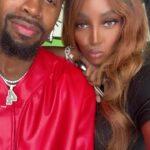 Amara 'La Negra' Instagram - @Safaree and I We have a Big! A HUGE Surprise for y’all! 🤫 By the Way did you Checkout our Music Video #Safari Download now! (He is singing my song #INSECURE 👈🏾 check that out too by @amaralanegraaln )