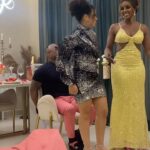 Amara ‘La Negra’ Instagram – Oye @chelsybautista5 “Bishhh You Took my Man” 😂Ni tú Ni yo Bishhh Vamos lol #Dejalo @musicologord cómo se sentirá tener dos mujeres como nosotras peleando por el 🤣 (No Podemos Ser 3!)