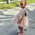 Amara 'La Negra' Instagram - My Little Ladies! @lasroyaltwins So Bougie with There Babies Hermes Purse from @coolkidznyc I’m so In love with them.. Enamorada de Mis Bebés 👧🏽👧🏽 #SumajestadRoyalty #SualtezaEmpress Dress; @rubybellebaby
