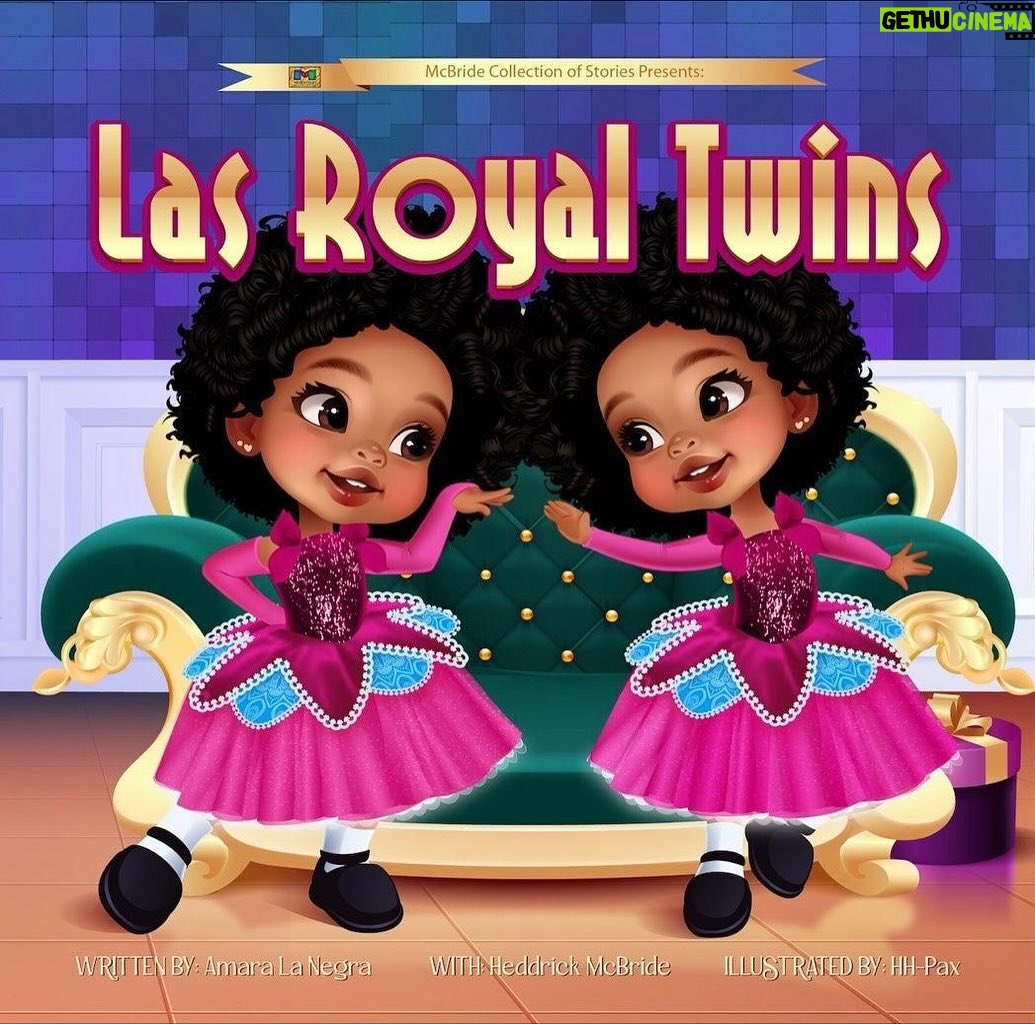 Amara 'La Negra' Instagram - Available On #Amazon in Spanish and English @amaralanegraaln has written her 3rd children’s book, and it’s dedicated to her lovely daughters, @lasroyaltwins. 📖💕 👭 This colorful book beautifully highlights the power of sisterhood, the unique experience of living as twins, and the spirit of entrepreneurship. Stay tuned for this heartwarming tale that’s sure to inspire and captivate readers of all ages. We can’t wait to share this story with the world! 🌍❤️ #mcbridestories #weneeddiversebooks #Amaralanegra #ChildrensBook #Sisterhood #Twins #Entrepreneurship #NewBook #ComingSoon #familyfirst