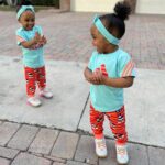 Amara ‘La Negra’ Instagram – Siempre Cute! @lasroyaltwins #Suma y #Teza