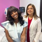 Amara 'La Negra' Instagram - EN VIVO desde My Cosmetic Surgery en mi primera sesión de cavitación con la especialista Yurdeti Sabina.💜✨
