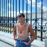 Anabel Pantoja Instagram - De madrileña ☺️ Palacio Real