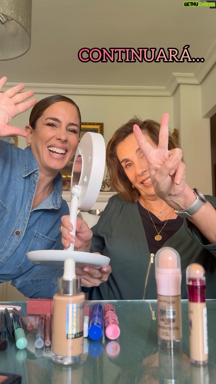 Anabel Pantoja Instagram - Mi Cenicienta 🧚🏼♀️por @maybelline_es Modelo y Madre ✨ @merchibega