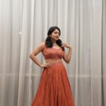 Anarkali Marikar Instagram - Like a wow!!! Mua : @blushing_room Photo: @irshad_ottathara Costume: @madebymilankochi Ornaments: @golden_cup_fashion_jewellery Styling: @ashna_aash_