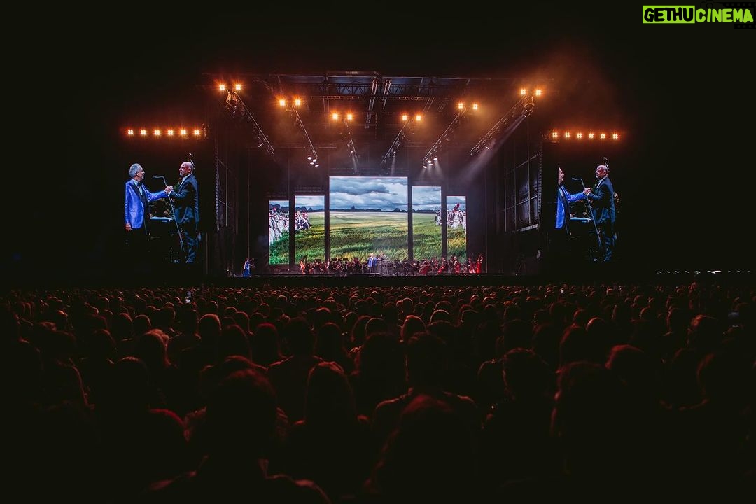 Andrea Bocelli - 29.6K Likes - February 24th, Estadio Olimpico, Santo Domingo
photo: @lucarossettiph