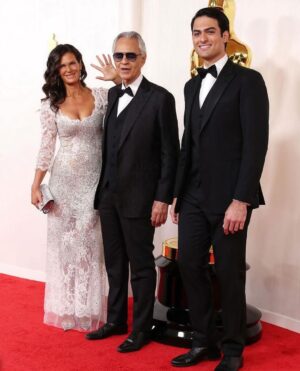 Andrea Bocelli Instagram - @theacademy #Oscars 2024 red carpet