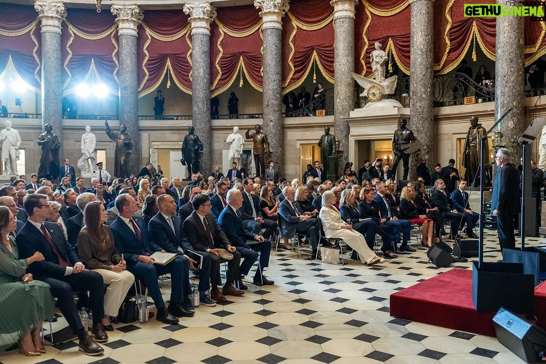 Andrea Bocelli - 37.5K Likes - We have left Capitol Hill with hearts swelled full of hope, inspiration, and drive.
At National Prayer Breakfast in Washington, unexpectedly intimate voices broke through the formality of the location to speak to the heart of the audience about powerful themes: transforming crises into an opportunity to mature—individually or collectively—to evolve, to progress, to break free; believing that prayer is always the most powerful weapon (and fasting, as a form of devotion); loving the world as a journey with no alternatives, starting from those around us whom we encounter in our daily lives.
Strong, important and true words from President Biden himself, whom I thank sincerely for reiterating the power of music, and who was kind enough to call himself a fan of mine as he spoke about the comfort my song “Fall on Me” gave him in hard times as he mourned to loss of his son.
In their simple but wise words, the president and other speakers sent out a message of peace. Former Admiral and Senate Chaplain Barry Black made a rousing call to arms against hate, reminding us of the sacred texts and the—still revolutionarily, burningly relevant—concept that God imparts to us in urging us to love our neighbor even when they are hostile and strive for common ground rather than feeding conflict, facing them with the most powerful armament ever conceived: love.
On my part, it was an honor and a joy to provide my modest musical contribution to such an extraordinary meeting. I hope that the seed planted in our minds there can grow into brave choices so that life can win.
In addition to delivering sung prayers, I took the liberty of reminding the audience of a lesson dear to me and still relevant today that we can draw from Cato Uticensis, who two millennia ago advised the Roman legislature not to let soldiers listen to music, which softens hearts and makes men unfit for war. However, we like to dream of just that: an army of soldiers unfit for way, fighters in love, sowing not death but peace to the world.