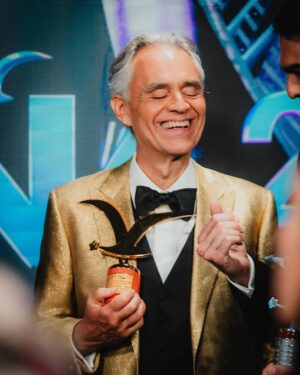 Andrea Bocelli Instagram - Viña Del Mar Festival, #Chile 🇨🇱 
@elfestivaldevina