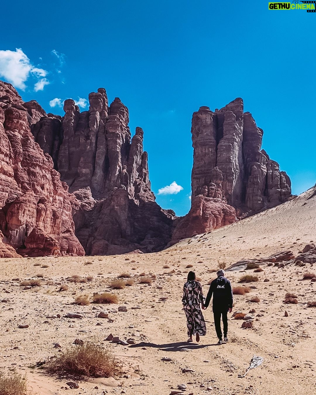 Andrea Bocelli Instagram - Al Ula desert Al `Ulá, Saudi Arabia