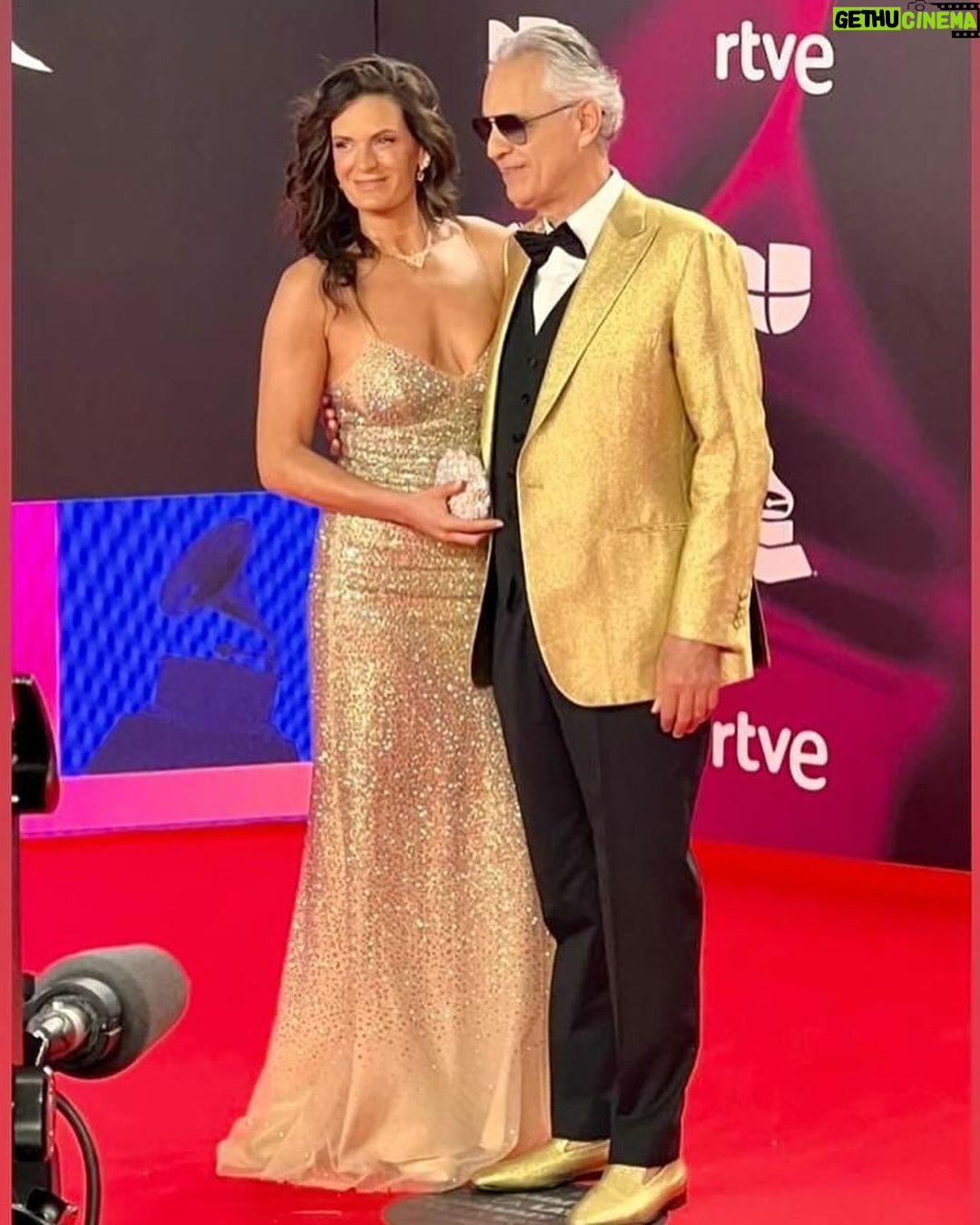 Andrea Bocelli Instagram - @latingrammys red carpet Seville, Spain