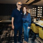 Andrea Bocelli Instagram - It was an honor and a pleasure to see my friend, fellow Italian and great actor Cristiana Dell’Anna, among the American audience at the Yaamava’ Theater last night: even more so in light of her most recent artistic achievement. Her performance as the holy missionary Maria Francesca Cabrini in Alejandro Monteverde’s eponymous film, an intense and uplifting true story, was a moving feat of acting. The film’s soundtrack includes the song “Dare to Be,” which I sing with my daughter. @cristianadellanna_official Yaamava' Resort & Casino