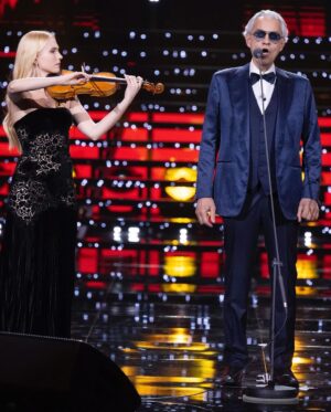 Andrea Bocelli Instagram - Andrea ospite a #MichelleImpossible con @therealhunzigram 

photo: @pierpapo_ferreri