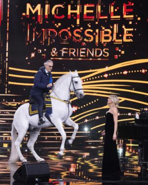 Andrea Bocelli Instagram - Andrea ospite a #MichelleImpossible con @therealhunzigram 

photo: @pierpapo_ferreri