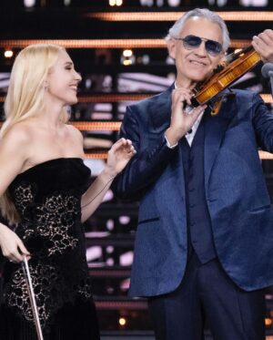 Andrea Bocelli Instagram - Andrea ospite a #MichelleImpossible con @therealhunzigram 

photo: @pierpapo_ferreri