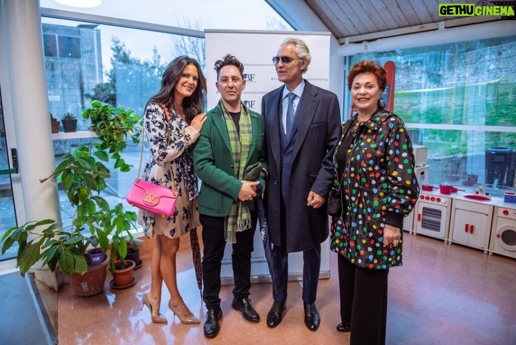 Andrea Bocelli Instagram - It was early spring: at the Meyer Children’s Hospital in Florence, we were celebrating the launch of a small revolution in hospital education. One year after the first stone was laid, we are happy to announce the inauguration of the ABF Maria Manetti Shrem Educational Center in Florence, scheduled for Thursday, March 21st.   Together with the arrival of spring, we will celebrate the opening of the Andrea Bocelli Foundation’s innovative center, which aims to promote the languages of art, music, and new technologies, dedicated to young people and hospitalized children.   Named after Maria Manetti Shrem, an ABF ambassador and one of the most important friends to our philanthropic organization, the center has been structured to be a welcoming space where people can meet and get to know one another, talk and relax, and take music, theater, writing, reading, art and science workshops and digital workshops, as well as enjoy the multi-sensory garden and the educational vegetable garden. For a school that is truly open to everyone, even in hospitals. . @laurabiancalaniofficial @mariamanettishrem @alvisikirimoto @elisabettabardelliricci  @antico_setificio_fiorentino @stefanoricciofficial @annymuselove @simona_zito_ @chopard @dianapalombastylereal @generaliitalia @napafest @dolcegabbana @fondazionemeyer @vanoncini_spa #ABFempowering Firenze