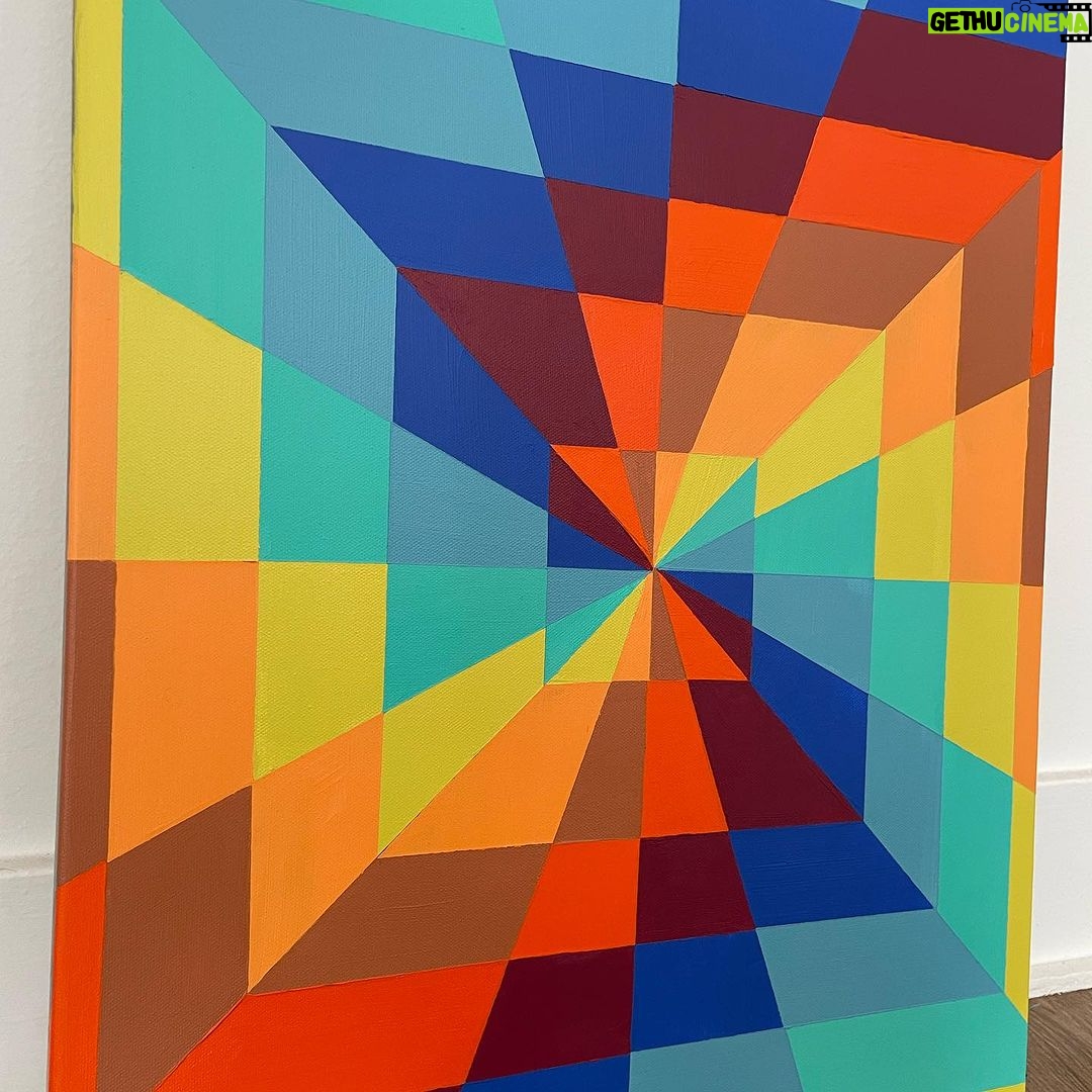 Andrea Russett Instagram - give me 4 colors you like together for my next painting 💘 (but also tell me ur thoughts on this one i value ur opinion 🥺) Los Angeles, California