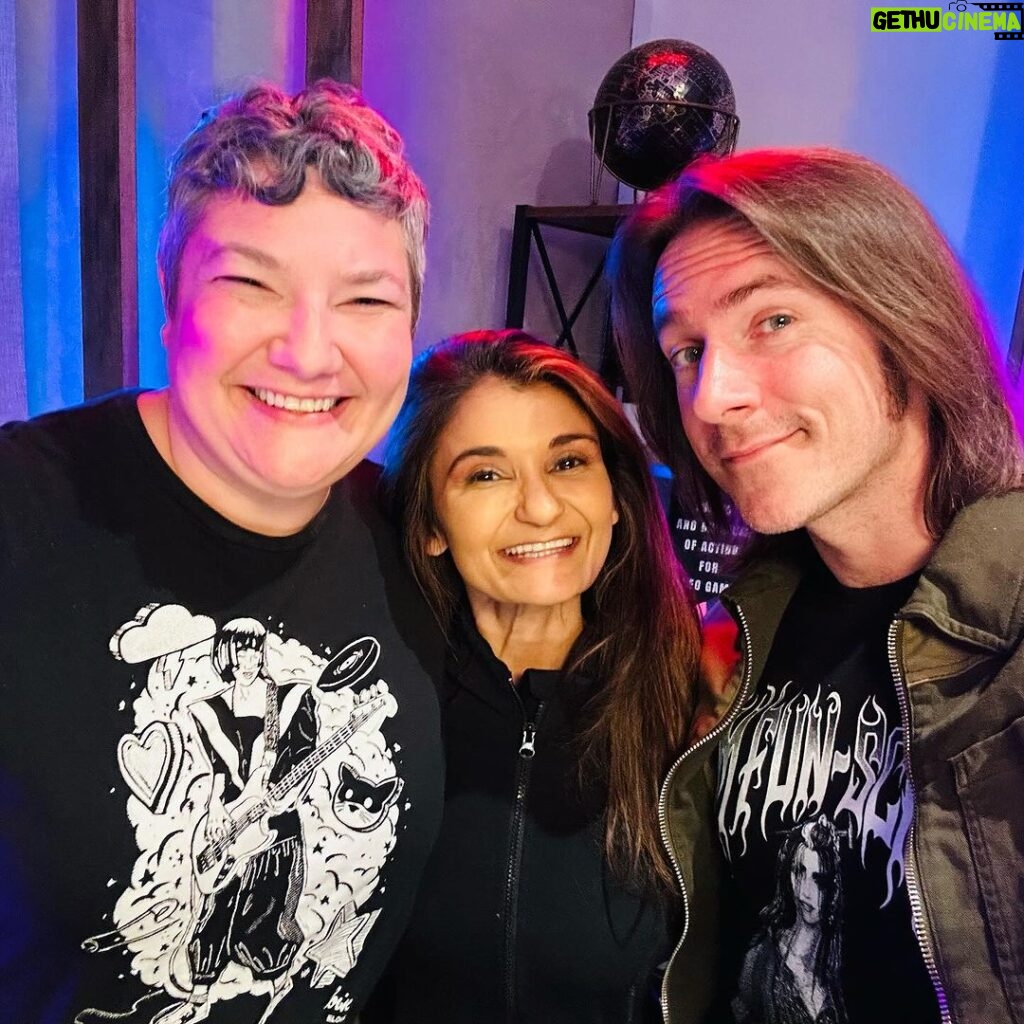 Anjali Bhimani Instagram - EPISODE 1 of The Character Select Podcast is available NOW! Link in bio! Couldn’t have asked for a better first guest than our beloved boy @matthewmercervo who may be famous for his voice but who truly leads with his heart. Check it out as Matt shares story about his baller gaming grandma, his intro to voice acting, and why he feels that @the_david_hayter ‘s performance as Solid Snake in Metal Gear Solid changed the game (literally and figuratively) Listen and subscribe on Apple Podcasts or Spotify and watch on YouTube at @charselectpod . And for more goodies and content, join our Patreon at Patreon.com/characterselectpodcast !