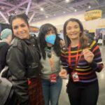 Anjali Bhimani Instagram - The women of @desiquestshow - or DeSHEquest - are here to tell you to run over to booth 11061 at Pack! Get your your delicious dice from @mistymountaingaming and then run up to our panel at the Bumblebee Theater at 3 PM! Thanks so much Misty Mountain for bringing us out! PAX East
