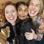 Anjali Bhimani Instagram - Getting to celebrate the birth of one of these queens with both of these queens was a royal joy upon joy. Happy Birthday, @nikileetompkins . I’m so grateful you were born so we could have so many magical times together all over the world, And looking forward to using your bday gift with @maggiethebard as we plotted to so many years ago. 🛁⚔️🐲 #birthdaylove #girlgang #residentevil #gamergirlsofinstagram #happinessis #maggierobertson #nicoletompkins #anjalibhimani #iamfunsize Los Angeles, California