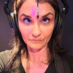 Anjali Bhimani Instagram - Just another day at the office. 🤪😜😊 #voiceover #newgame #videogaming #voiceacting #studiolife #recordingsession #voiceactor #anjalibhimani Los Angeles, California