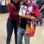 Anjali Bhimani Instagram - It may be Oscars weekend back home in Hollywood, but we had a surprise winner here at @awesomecons in D.C.! We announced the winners of the #FunSizeFebruary giveaway in Friday morning’s newsletter, mere hours before sweet sweet @kevbot626 showed up to have his copy of I Am Fun Size signed and sure enough we got to tell him in person that he had been chosen as one of the winners! Couldn’t have been a more joyous celebration - look at that smile! Thanks to all the lovely people who have stopped by already since I arrived and made the crazy travel to get here so so so worth it. More pictures in the days to come, but for now we have a few more hours at the con today from 10:30 to 2, so come by and see me and the rest of the guests so we can rain Fun Size love on you!!! Walter E. Washington Convention Center