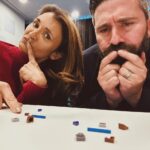 Anjali Bhimani Instagram - The plot thickens…🤔 @luis.carazo #denmark #legohouse #legobricks #mondaymood #anjalibhimani #luiscarazo #iamfunsize Billund, Denmark