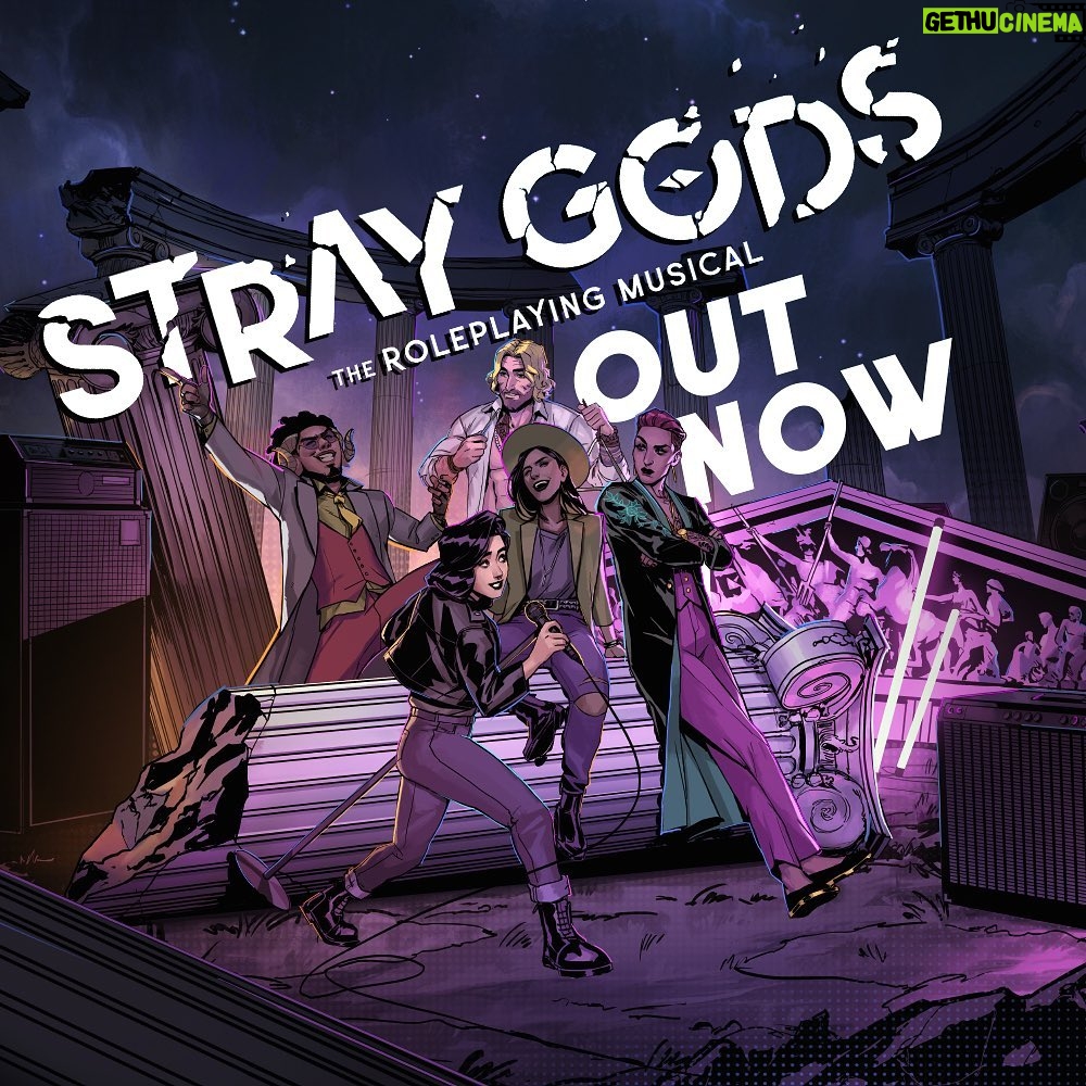 Anjali Bhimani Instagram - The chorus will see you now! Awesome August Day 10 we celebrate STRAY GODS!!!!!! What an extraordinary ride it’s been and we’ve only just begun… Still pinching myself being part of this extraordinary cast and creative team. @a.wintory you are an evil genius without be evil part… So amazed how you brought this dream into reality. @d_gaider1988 you are an absolute joy. @officialtroybaker thank you for inviting me in the ring with you, and for being not just a wonderful friend but also one of the most insightful directors I’ve ever worked with. As for you, @laurabaileyvo , words can’t describe how much I adore you and respect your combination of God given talent and a diehard work ethic. @janina I am so grateful to have you as a sister in arms @maryelizabethmcglynn you may live thousands of miles away but you’re power can be felt across oceans, there’s no more perfect person to play Persephone in this game than you. @kharypayton & @ashleythejohnson ever since we met and played together you’ve both been a part of my heart, and every time I hear or see you in anything you blow me away even more. @theerikaishii so proud and grateful for how far we’ve come since that day over tea, and how far we’re going. So many more love letters to write, messages to send, but for now… All of the love to @summerfallstudios four taking this extraordinary leap, and for letting us all be a part of it. Stray Gods is out now on a gazillion different platforms… Grab it at bit.ly/getstraygods now! Los Angeles, California