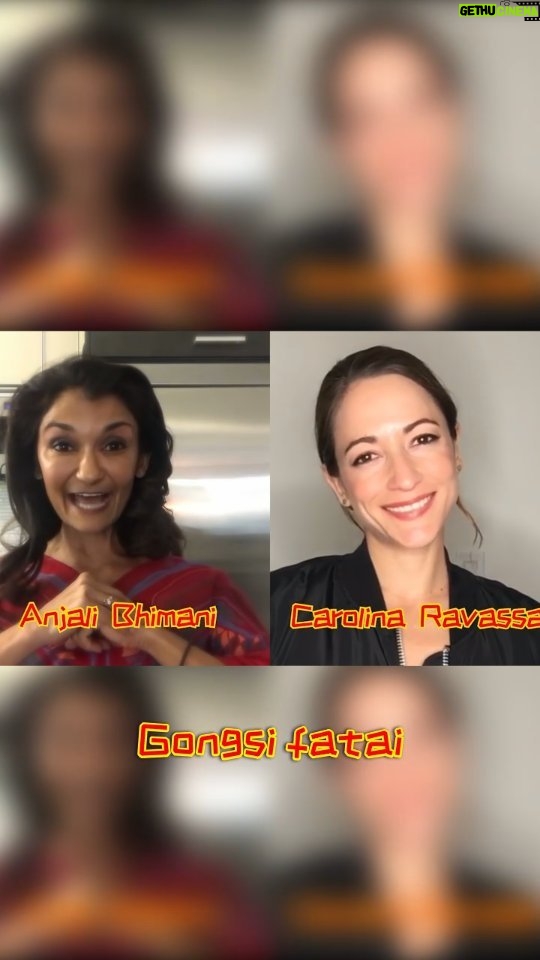 Anjali Bhimani Instagram - Gong Xi Fa Cai from Symbra!! Flashback to 5 years ago when our sweet Mei from Overwatch, @elise.zhangyu , brought us together from all over the globe to wish the world a Happy Lunar New Year, and @ravassa sent me a gift across space and time to celebrate! May the Year of the Dragon bring you prosperity and Good Fortune! π²ποΈ #symmetra #sombra #symbra #yearofthedragon #lunarnewyear #overwatch #overwatch2 #anjalibhimani #carolinaravassa Los Angeles, California
