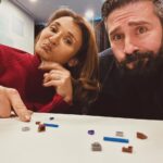 Anjali Bhimani Instagram - The plot thickens…🤔 @luis.carazo #denmark #legohouse #legobricks #mondaymood #anjalibhimani #luiscarazo #iamfunsize Billund, Denmark