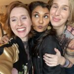 Anjali Bhimani Instagram - Getting to celebrate the birth of one of these queens with both of these queens was a royal joy upon joy. Happy Birthday, @nikileetompkins . I’m so grateful you were born so we could have so many magical times together all over the world, And looking forward to using your bday gift with @maggiethebard as we plotted to so many years ago. 🛁⚔️🐲 #birthdaylove #girlgang #residentevil #gamergirlsofinstagram #happinessis #maggierobertson #nicoletompkins #anjalibhimani #iamfunsize Los Angeles, California