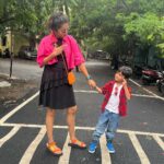 Anjana Rangan Instagram – 🩷🧡🖤💛💙🤍
He makes my life colourful 🫰🧿