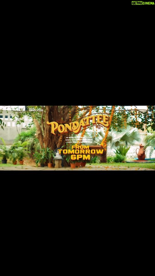 Anjana Rangan Instagram - Get ready for the ultimate groove! πΊπΆ The promo video for #Pondattee is here, and the full music video is dropping tomorrow at 6 PM. Don't miss out on the beats and moves! ππ #ThinkSpecials @achu_rajamani @bereadyfilms @donglijumbo @anjana_rangan @subikshaoffl @somshekar_ @iam.richardson @cinema_scientist @kvraj98 @editorsudhir @kowsi @subikanifabint @vigneswari_s_subbulakshmi @jeevithamakeupartistry @prachuprashanth @aruntheeditor @dwan_19 @gowtham_k_vasan @satish_elan_go @kuttyr360