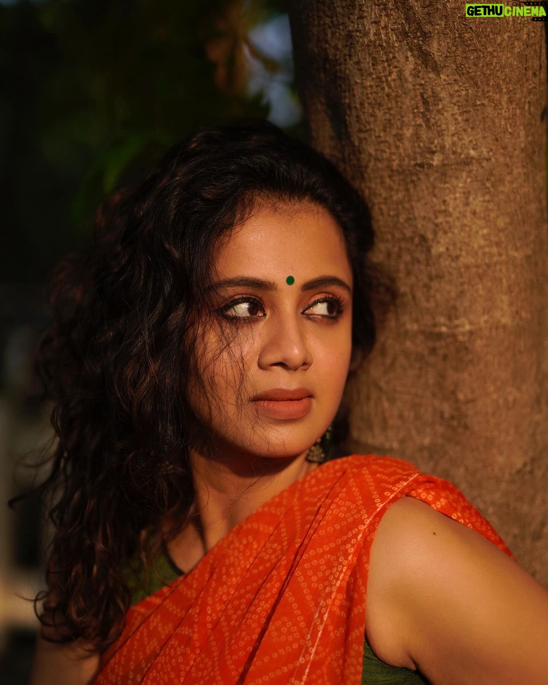 Anjana Rangan Instagram - Just the Golden hour and Me.. no filters in between ! ☀️🧡
