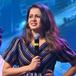 Anjana Rangan Instagram - My happy place ♥️♥️♥️♥️ #onstage #nofilterneeded ! P.S song just for the dress😂😝